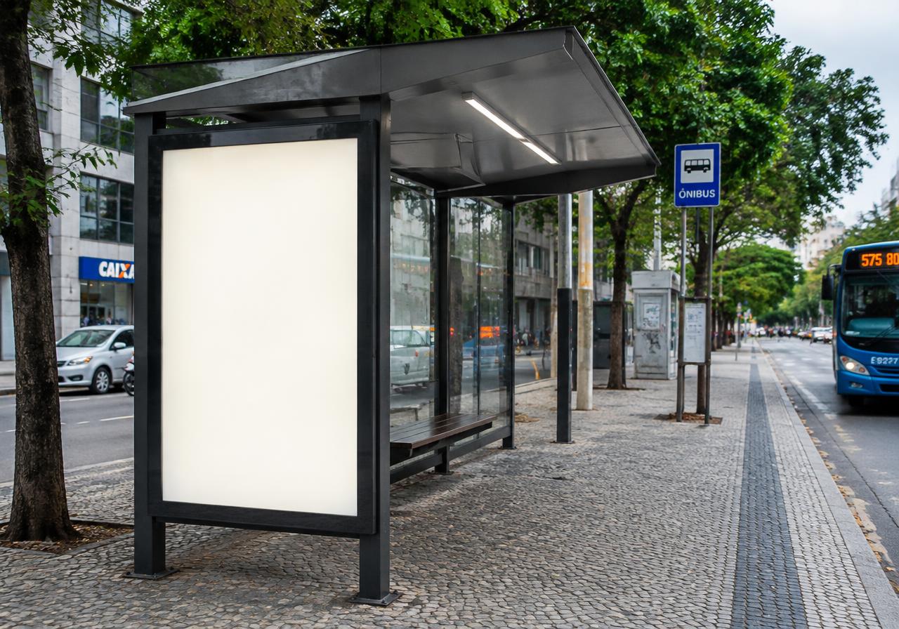 Abrigo de ônibus Centro (demo)